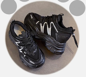 Vulcanized Chunky Platform Sneakers