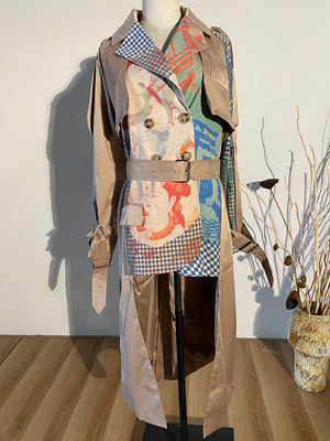 Waist Irregular Women Jacket Spring