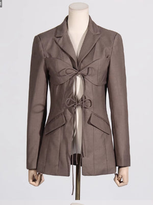 Waist Retraction Women Jacket Spring