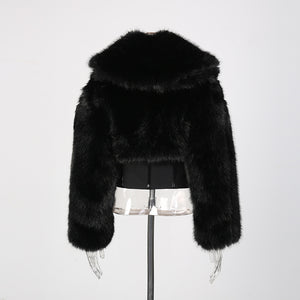 Warm Black Jacket Women's