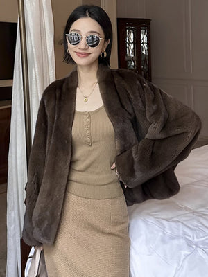 Warm Short Spring Jacket Women