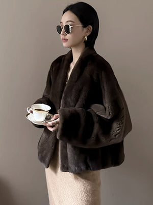 Warm Short Spring Jacket Women