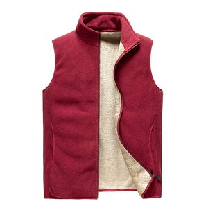Warm Thick Cargo Vest
