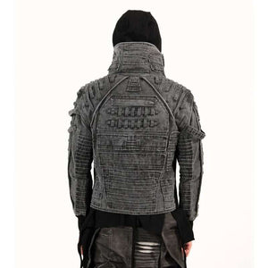 Washed Cotton Cyberpunk Jacket