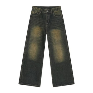 Washed Vintage Baggy Y2k Jeans