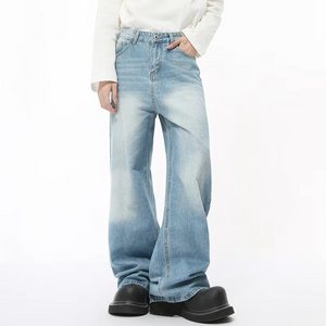 Washed Vintage Baggy Y2k Jeans