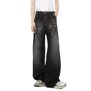 Washed Y2k Jeans Baggy