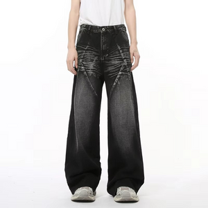 Washed Y2k Jeans Baggy
