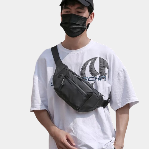 Waterproof Crossbody Sling Bag Korean CYBER TECHWEAR