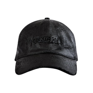 High Quality Handmade Brushing Wax Coating Ripped Hole Vintage Baseball Cap Man Woman Embroidery Retro Distressed Hat