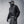 Black webbing tactical techwear vest with multiple pockets