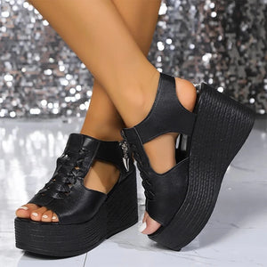 Wedges Platform Chunky Sandals