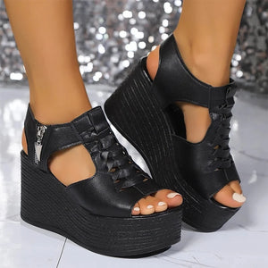 Wedges Platform Chunky Sandals