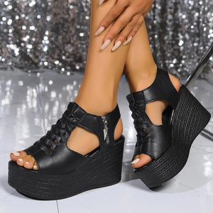 Wedges Platform Chunky Sandals