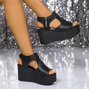 Wedges Platform Chunky Sandals