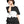 White And Black T Shirt Women's
