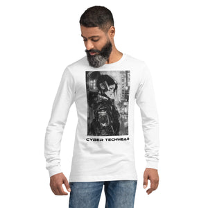 White Black Long Sleeve Shirt