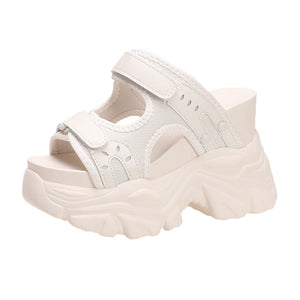 White Chunky Sandals