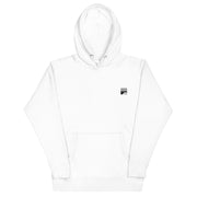 Weißer Kuschel-Hoodie