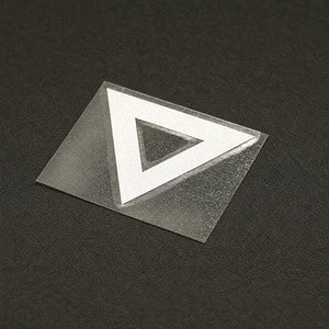 White Cyberpunk Helmet Sticker | CYBER TECHWEAR®