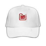 White DataJack Trucker Cap