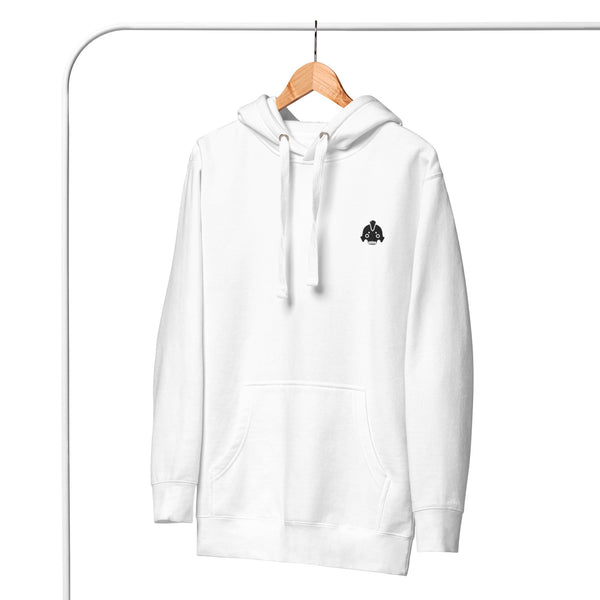 White Distinctive Hoodie