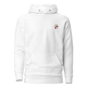 White Elevated Fit Hoodie
