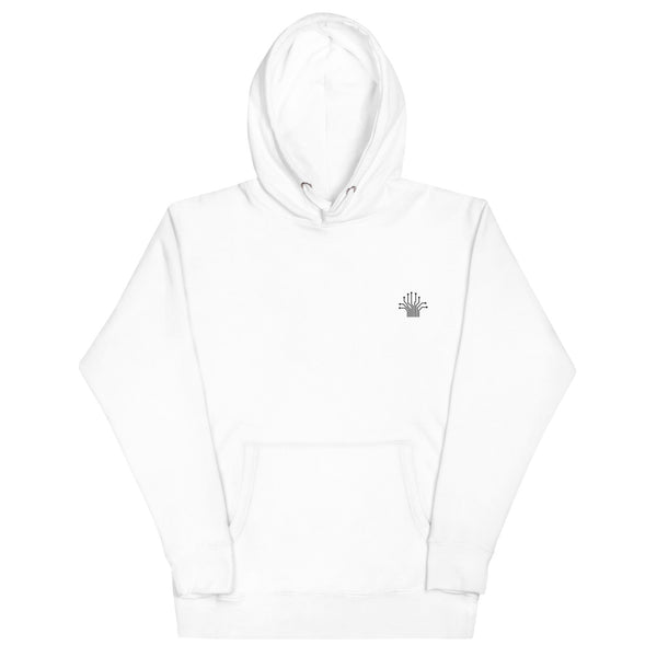 White Elevated Hoodie