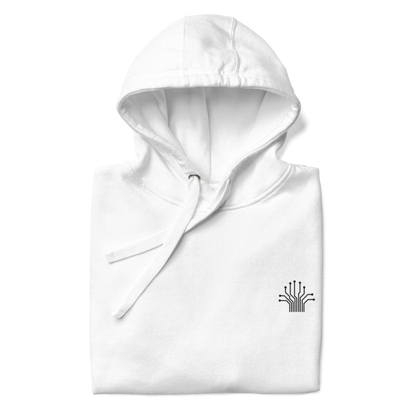 White Elevated Hoodie