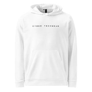White futurist adidas hoodie