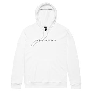 White futurist adidas hoodie