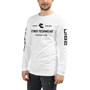 White Graphic Tees Long Sleeve