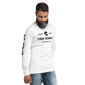 White Graphic Tees Long Sleeve