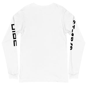 White Graphic Tees Long Sleeve