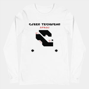 White Graphic Tees with Long Sleeve