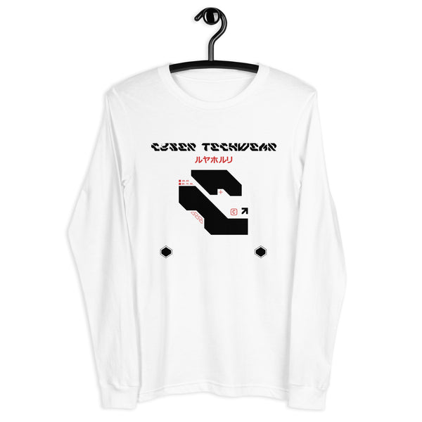 White Graphic Tees with Long Sleeve
