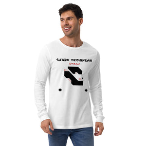 White Graphic Tees with Long Sleeve