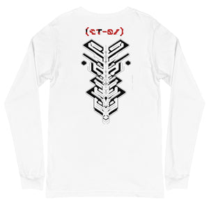 White Graphic Tees with Long Sleeve