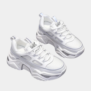 White High Platform Sneakers