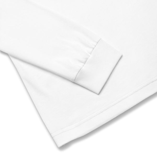 White Long Sleeve men's T-Shirt