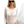 White Mesh Long Sleeve Bodysuit - product view on white background