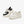 White Metal Platform Sneakers — women chunky platform sneakers