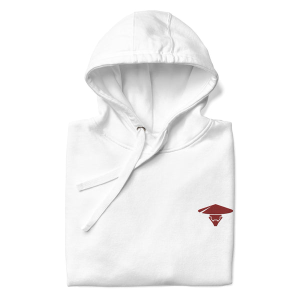 White Modern Classic Hoodie