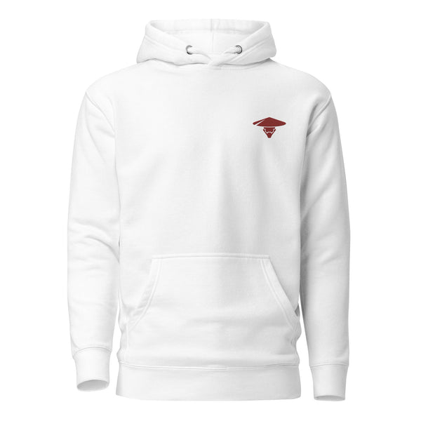 White Modern Classic Hoodie