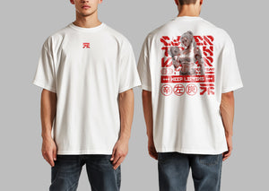 White Oversized Gym Shirt