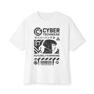 White Oversized Gym Tee