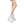 White Platform PU Leather Boots Womens