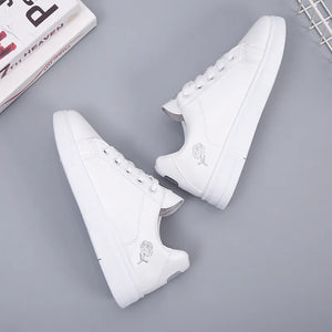 White Platform Shoes Sneakers