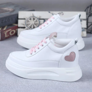 White Platform Sneakers Comfortable
