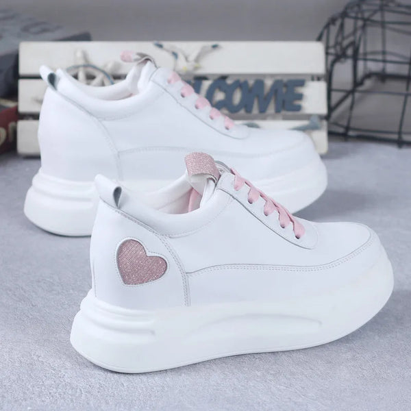 White Platform Sneakers Comfortable